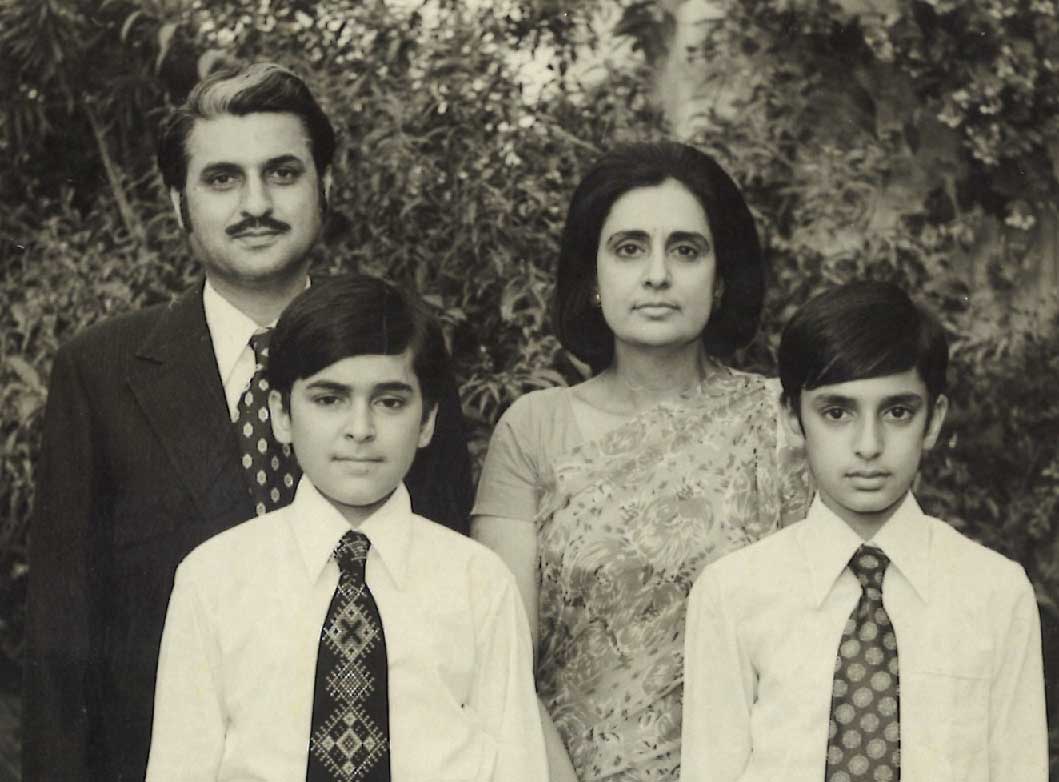 Pavan Sukhdev and His Family