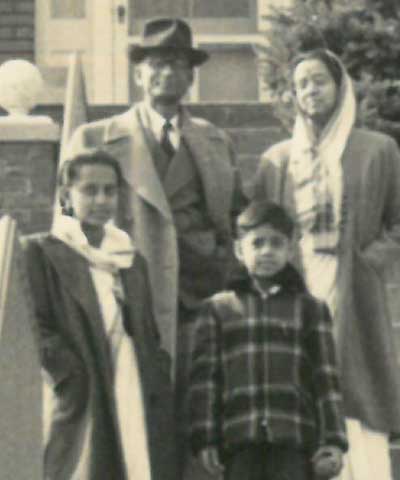 家族と、ワシントンにて（1953）