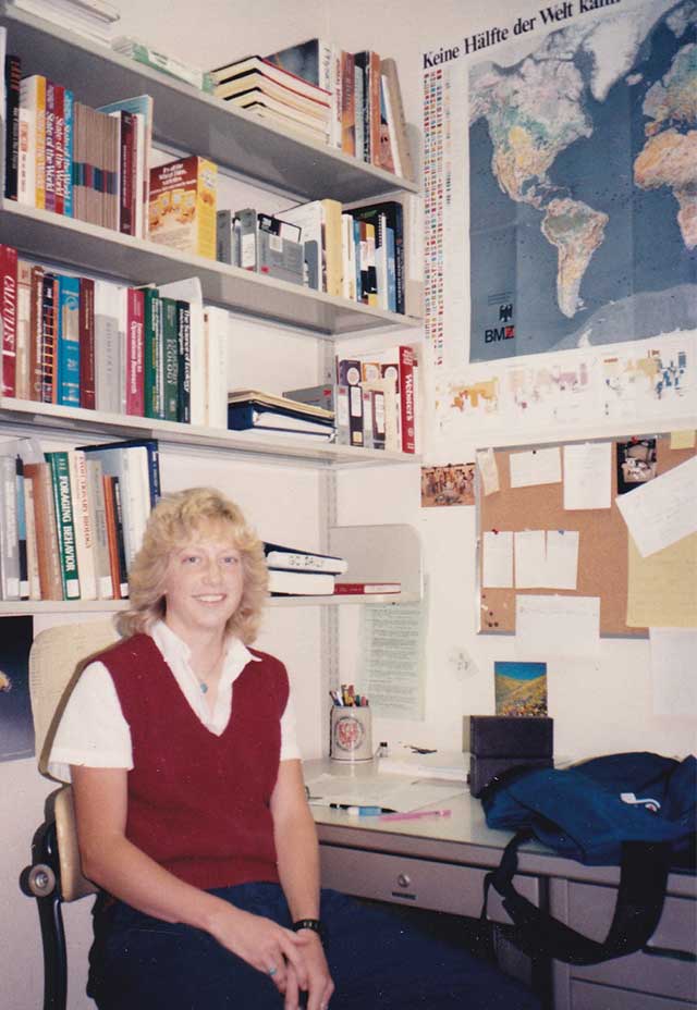 スタンフォード大学にて　1991年