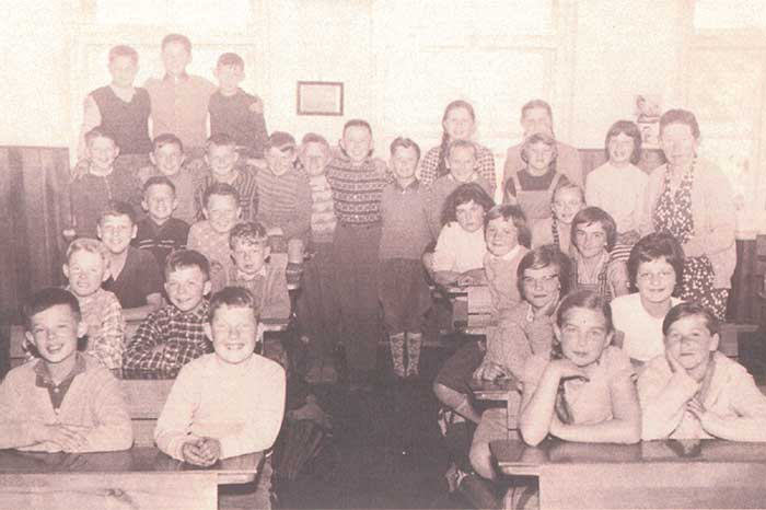 During his elementary school days
