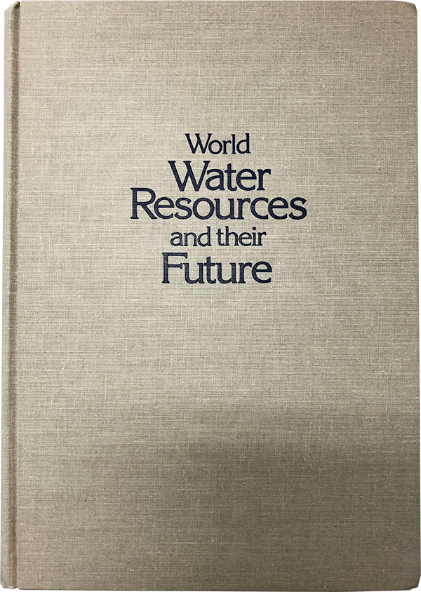 『世界の水資源とその未来』表紙